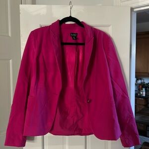 Fuchsia pink Nicole Miller blazer